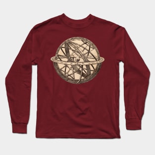 Armillary Sphere- Vintage engraving Long Sleeve T-Shirt